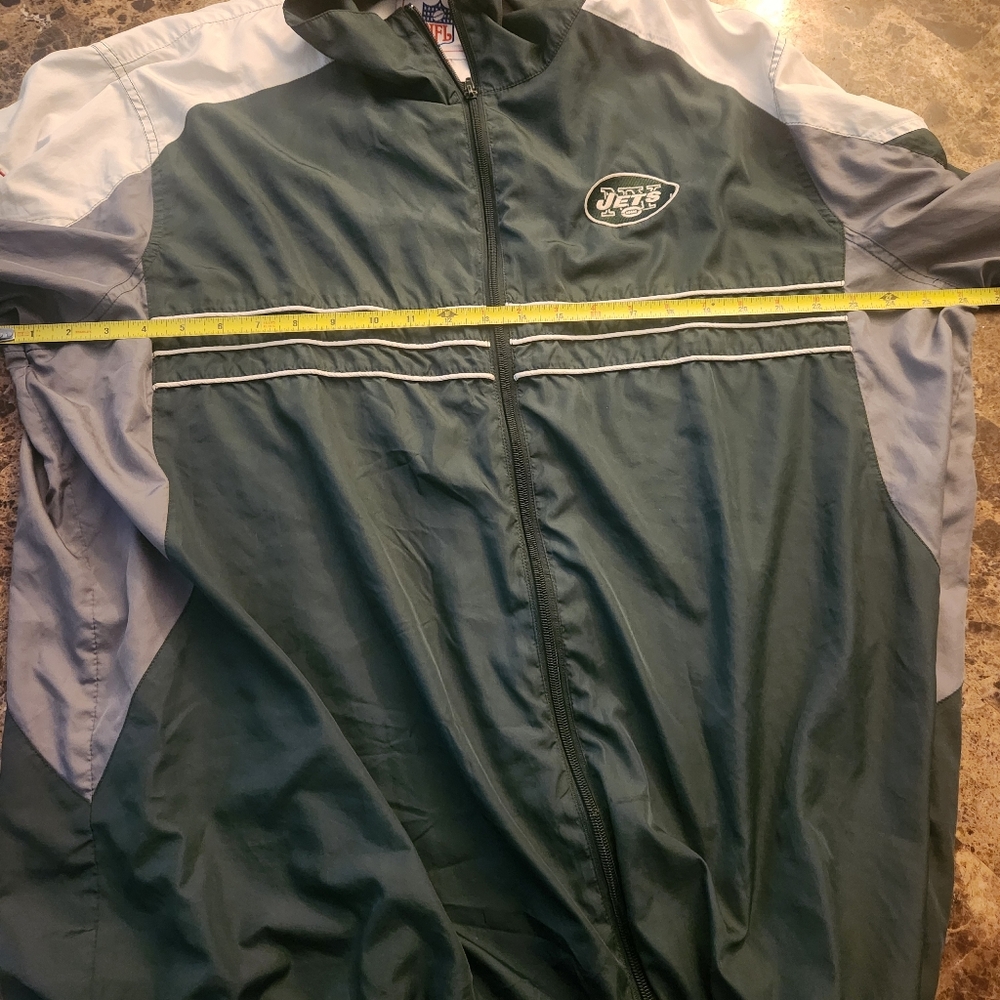 Vintage Sports Illustrated New York Jets Windbreaker Men’s 2XL - Picture 10 of 11